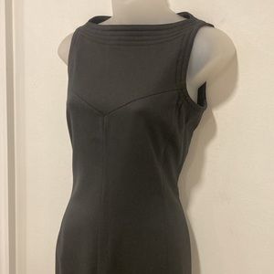 Emporio Armani Sleeveless Gray Wool Dress Size 2